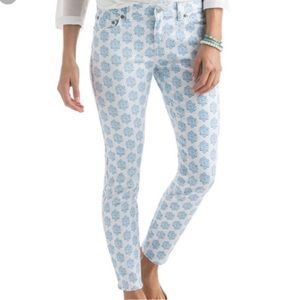 Vineyard Vines Medallion Print Skinny Jeans